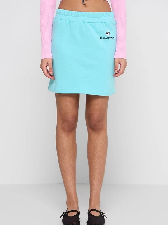 Zdjęcie produktu Spódnica mini Chiara Ferragni jasnoniebieski