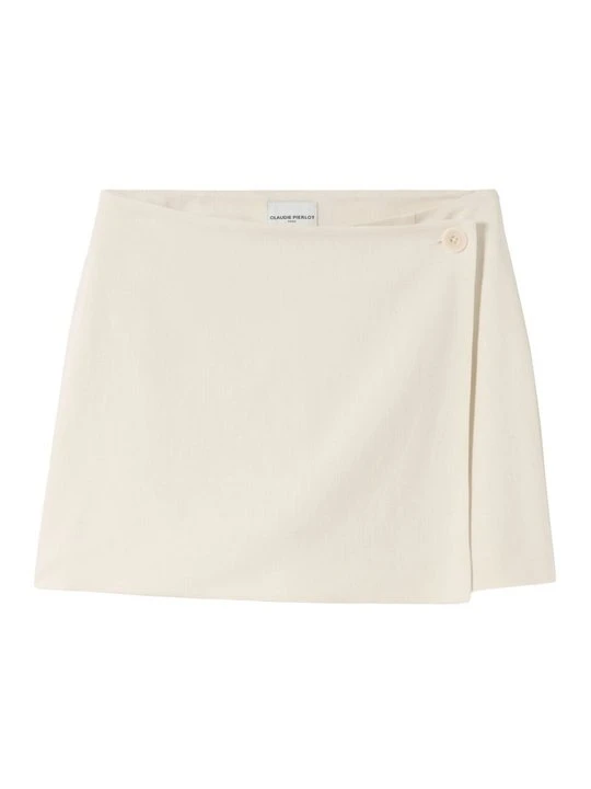 Zdjęcie produktu Spódnica mini CLAUDIE PIERLOT biały