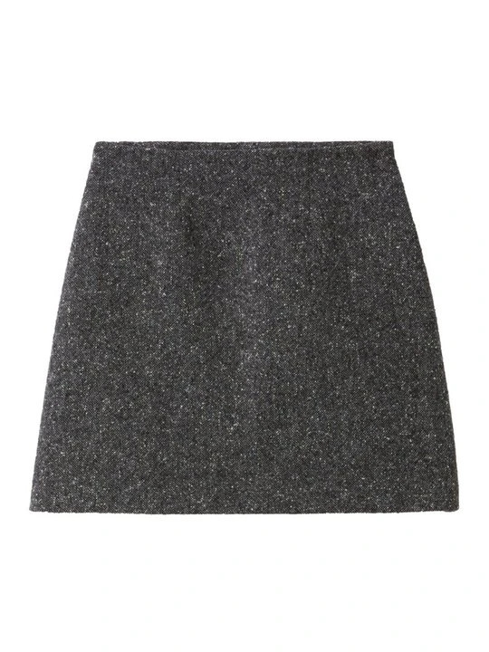Zdjęcie produktu Spódnica mini CLAUDIE PIERLOT szary melanż