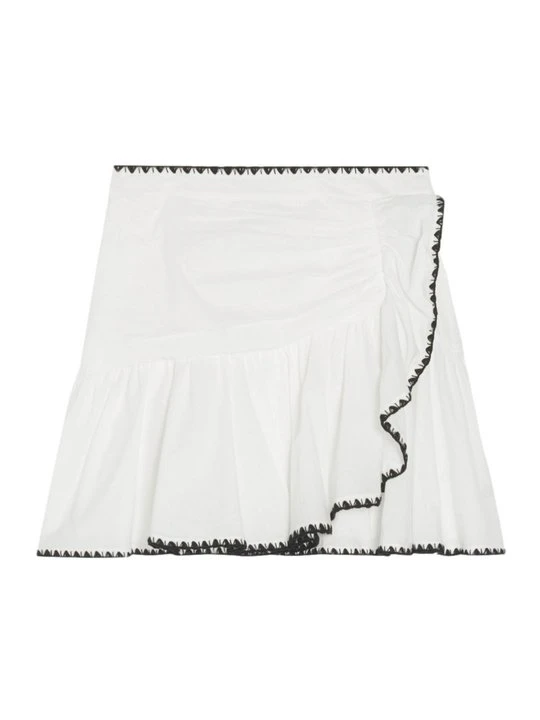 Zdjęcie produktu Spódnica mini CLAUDIE PIERLOT mleczny
