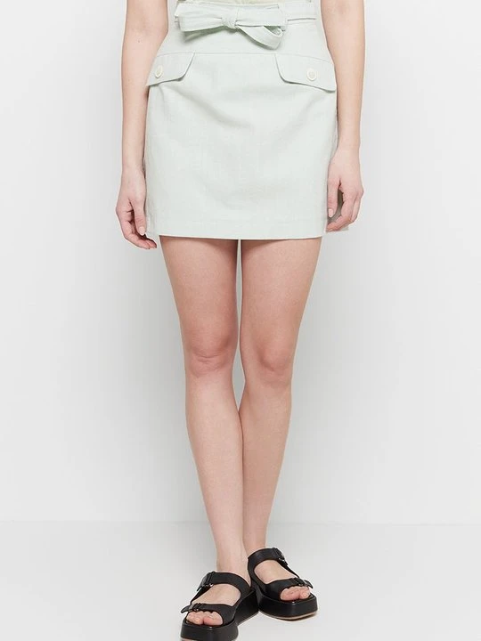 Zdjęcie produktu Spódnica mini CLAUDIE PIERLOT zielony