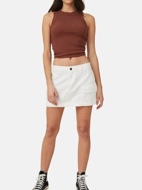 Zdjęcie produktu Spódnica mini Cotton On biały