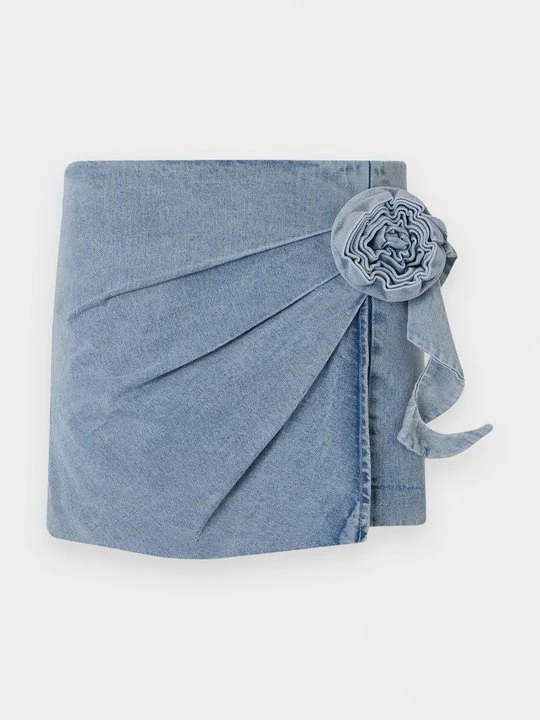 Zdjęcie produktu Spódnica mini Designers Remix niebieski denim