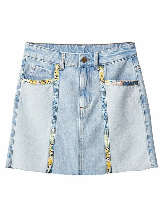 Zdjęcie produktu Spódnica mini Desigual niebieski