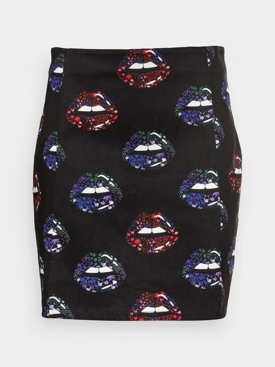 Zdjęcie produktu Spódnica mini Desigual jagodowy