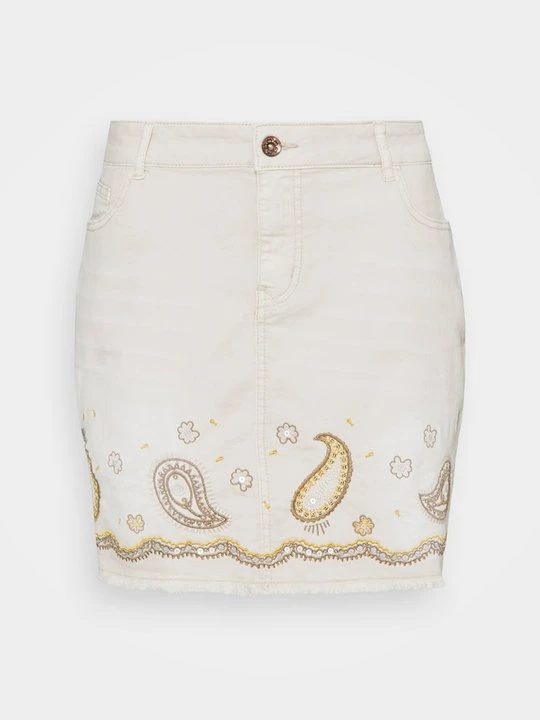 Zdjęcie produktu Spódnica mini Desigual biały