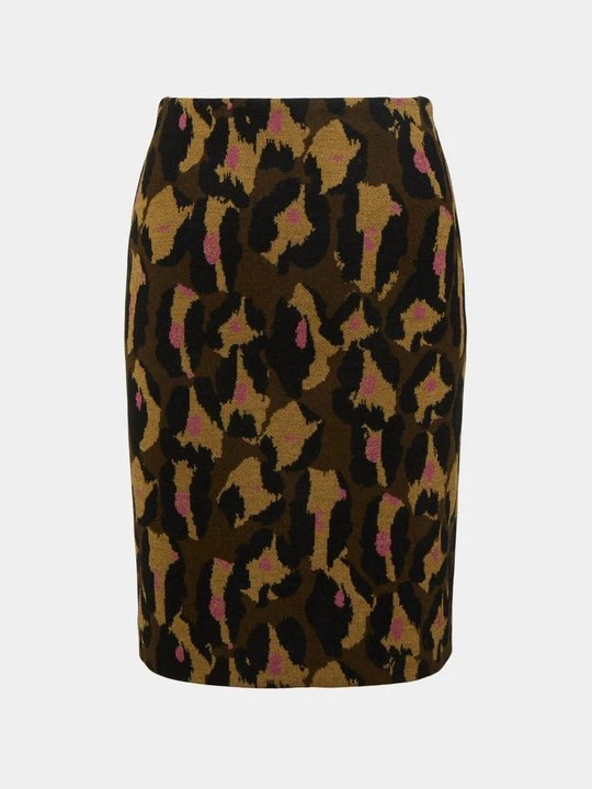 Zdjęcie produktu Spódnica mini Diane Von Furstenberg brązowy