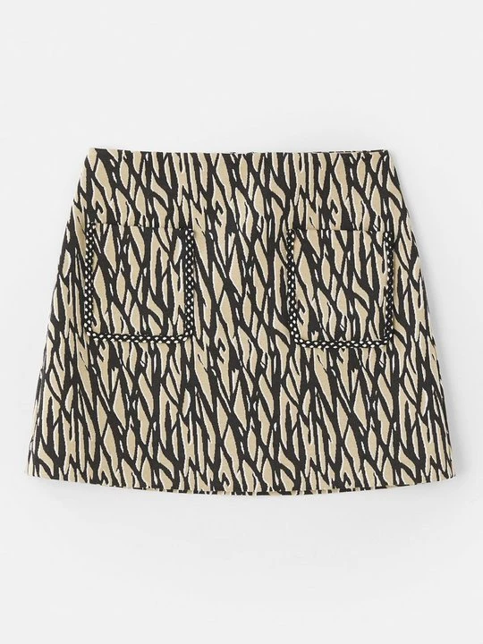Zdjęcie produktu Spódnica mini Diane Von Furstenberg brązowy