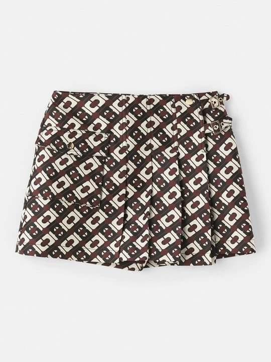 Zdjęcie produktu Spódnica mini Diane Von Furstenberg brązowy