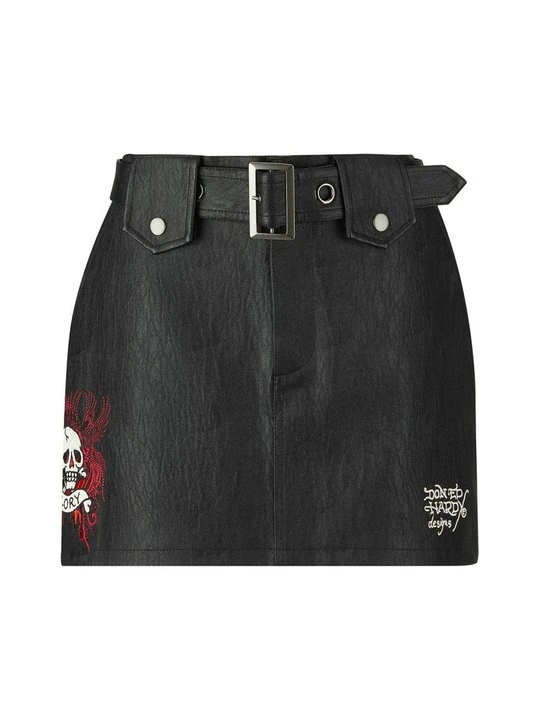 Zdjęcie produktu Spódnica mini Ed Hardy czarny