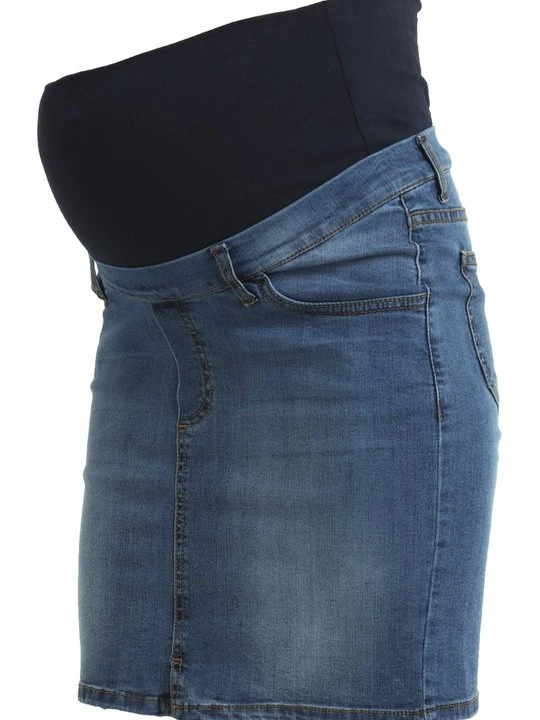 Zdjęcie produktu Spódnica mini Envie De Fraise niebieski denim