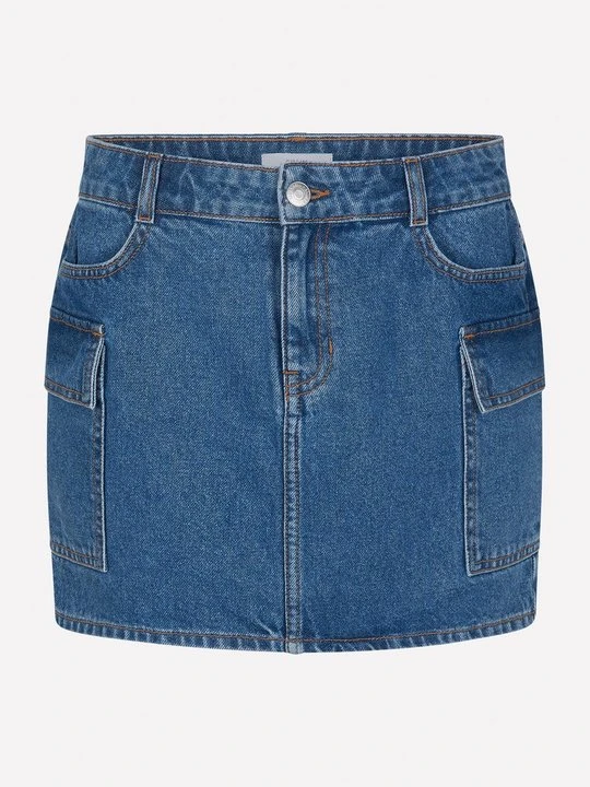 Zdjęcie produktu Spódnica mini Envii niebieski denim