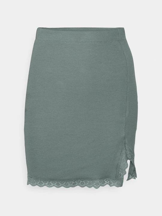 Zdjęcie produktu Spódnica mini Even&Odd By Zalando jasnozielony