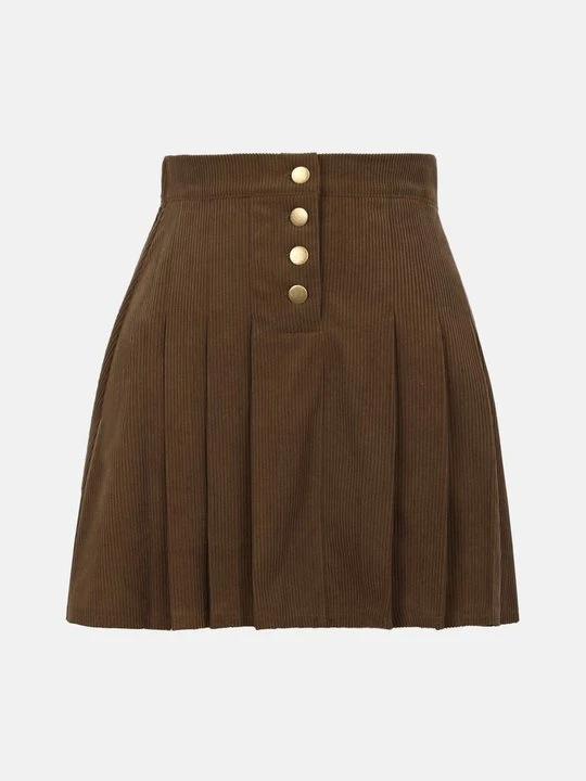 Zdjęcie produktu Spódnica mini Even&Odd By Zalando brązowy