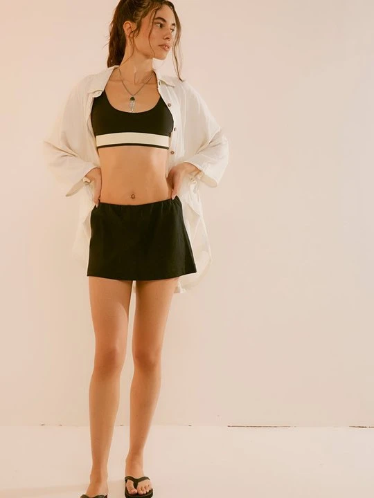 Zdjęcie produktu Spódnica mini Free People czarny