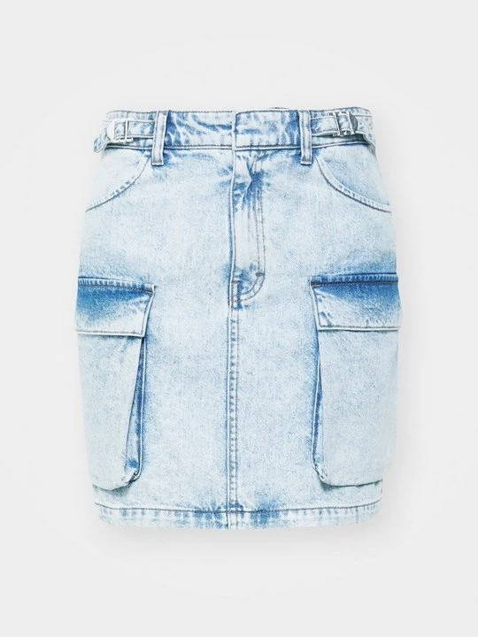 Zdjęcie produktu Spódnica mini Gestuz niebieski denim