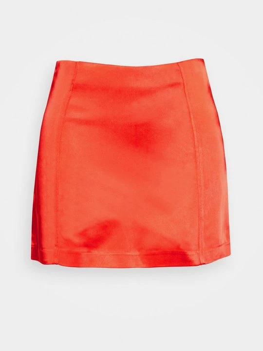 Zdjęcie produktu Spódnica mini Gina Tricot czerwony