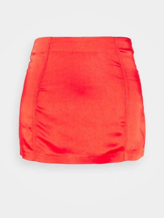 Zdjęcie produktu Spódnica mini Gina Tricot czerwony