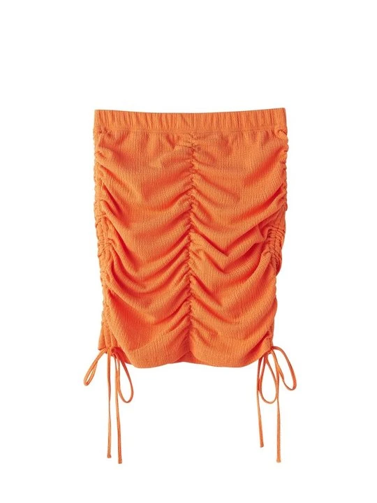 Zdjęcie produktu Spódnica mini Gina Tricot pomarańczowy