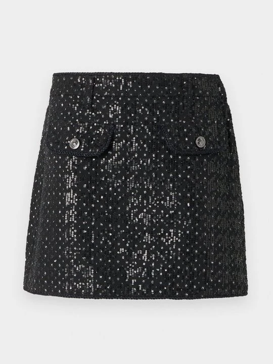 Zdjęcie produktu Spódnica mini Guess czarny