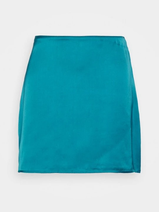 Zdjęcie produktu Spódnica mini Hollister Co. turkusowy