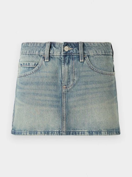 Zdjęcie produktu Spódnica mini Hollister Co. niebieski denim