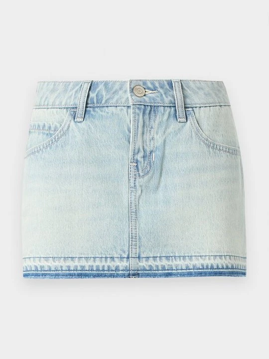 Zdjęcie produktu Spódnica mini Hollister Co. jasnoniebieski
