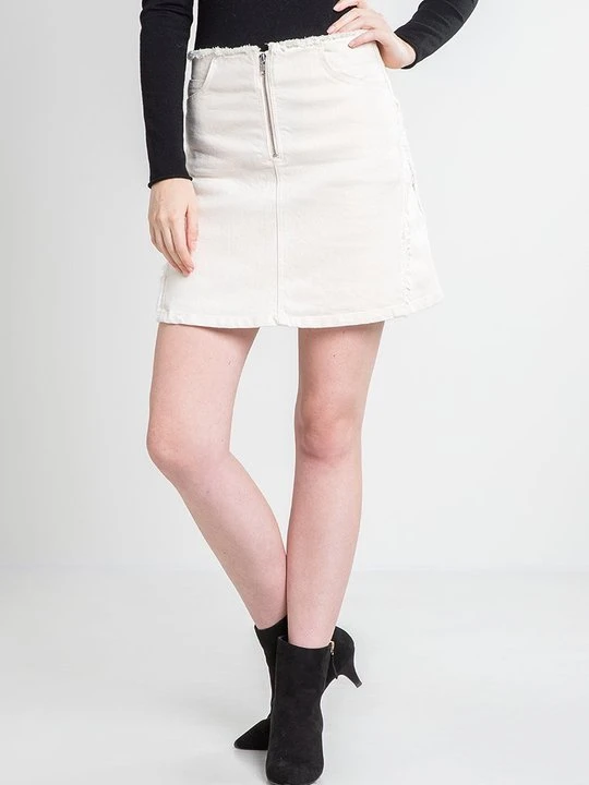 Zdjęcie produktu Spódnica mini House of Dagmar mleczny