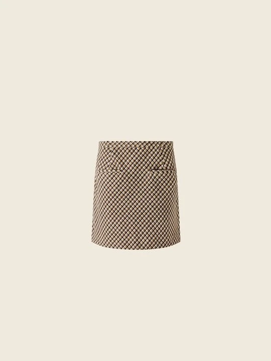 Zdjęcie produktu Spódnica mini House Of Sunny jasnożółty