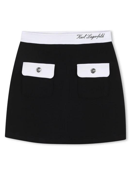 Zdjęcie produktu Spódnica mini KARL LAGERFELD czarny