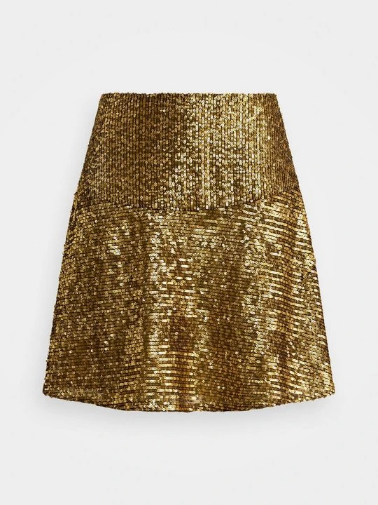 Zdjęcie produktu Spódnica mini Lauren Ralph Lauren w kolorze złota