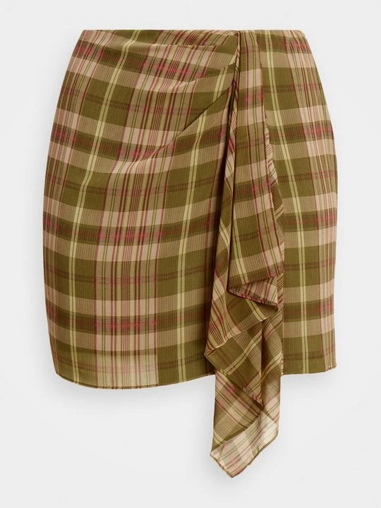 Zdjęcie produktu Spódnica mini Lauren Ralph Lauren oliwkowy