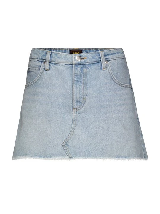 Zdjęcie produktu Spódnica mini Lee jasnoniebieski denim