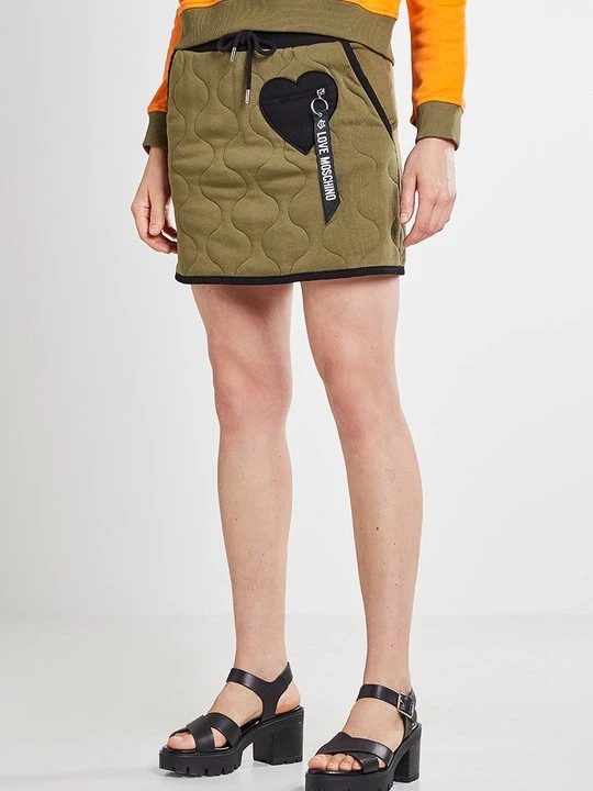 Zdjęcie produktu Spódnica mini LOVE MOSCHINO zielony