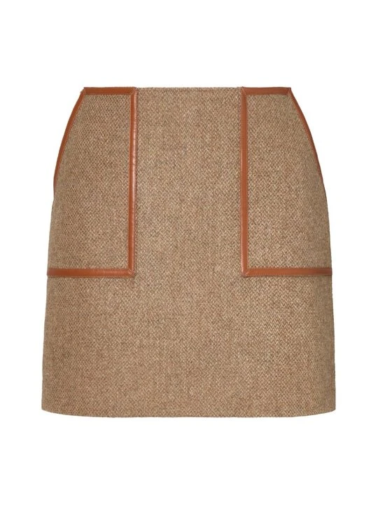Zdjęcie produktu Spódnica mini MALINA taupe