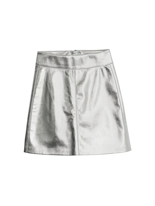Zdjęcie produktu Spódnica mini Marks & Spencer srebrny