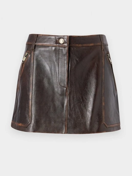 Zdjęcie produktu Spódnica mini Michael Kors brązowy