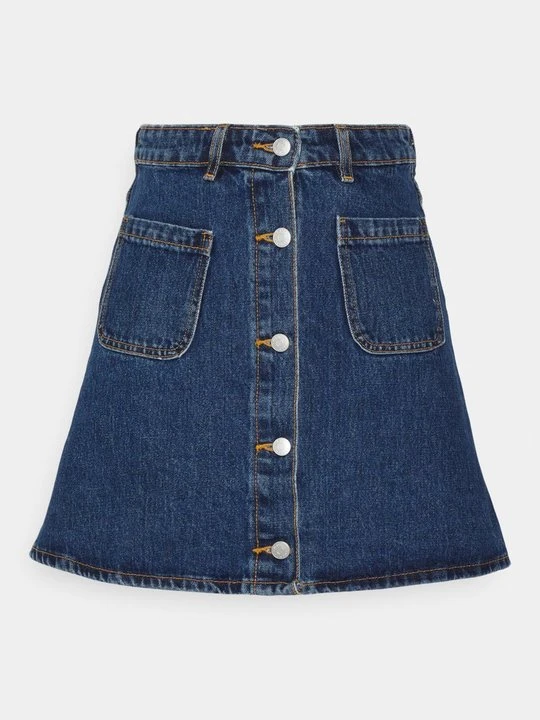 Zdjęcie produktu Spódnica mini Monki niebieski