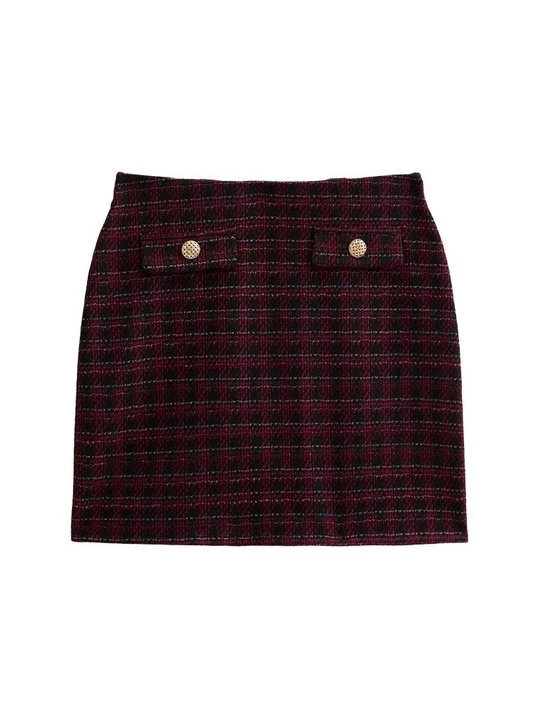 Zdjęcie produktu Spódnica mini New Look czerwony melanż