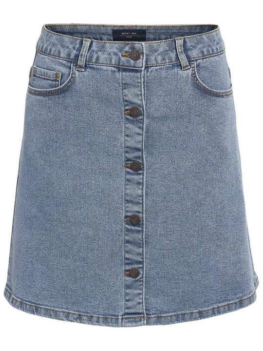 Zdjęcie produktu Spódnica mini Noisy May jasnoniebieski denim