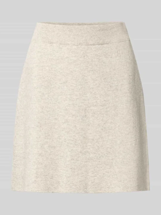 Zdjęcie produktu spódnica mini o kroju slim fit z mieszanki bawełny ARMEDANGELS Beżowy