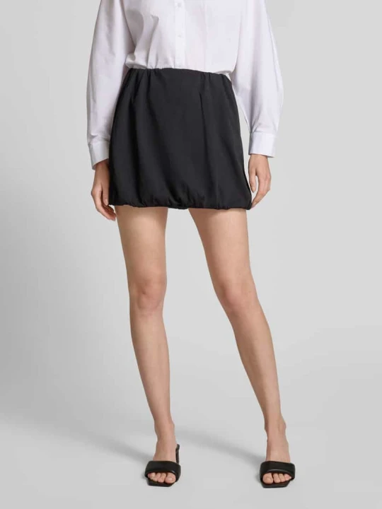 Zdjęcie produktu Spódnica mini o rozkloszowanym kroju z mieszanki bawełny model ‘TASS’ Vero Moda Czarny