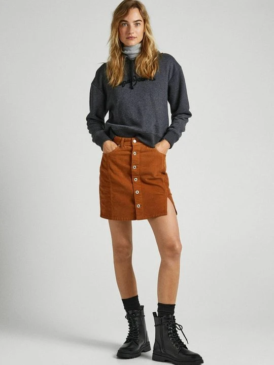 Zdjęcie produktu Spódnica mini Pepe Jeans brązowy