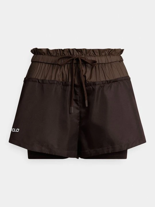 Zdjęcie produktu Spódnica mini Polo Ralph Lauren brązowy