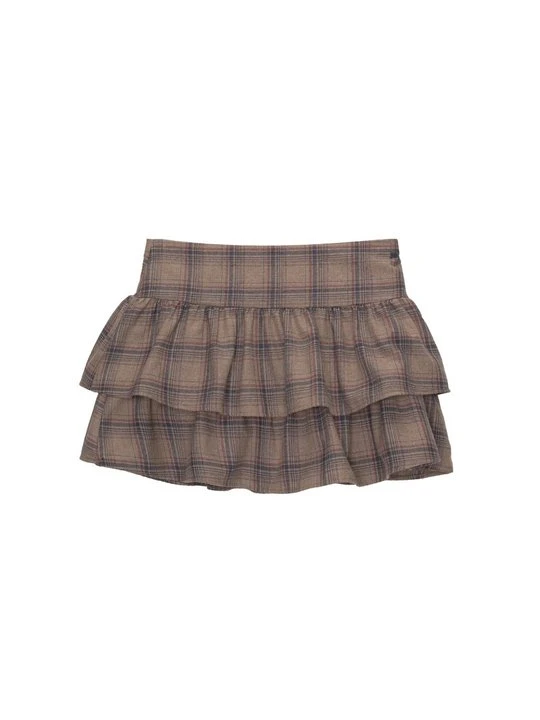 Zdjęcie produktu Spódnica mini PULL&BEAR brązowy