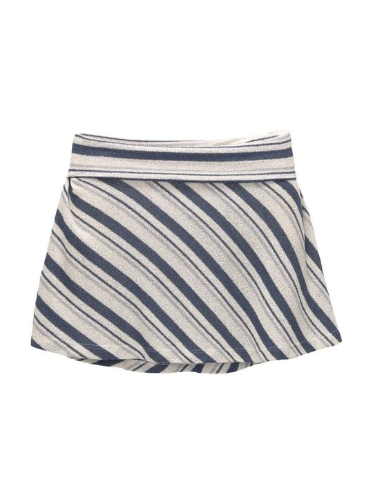 Zdjęcie produktu Spódnica mini PULL&BEAR niebieski