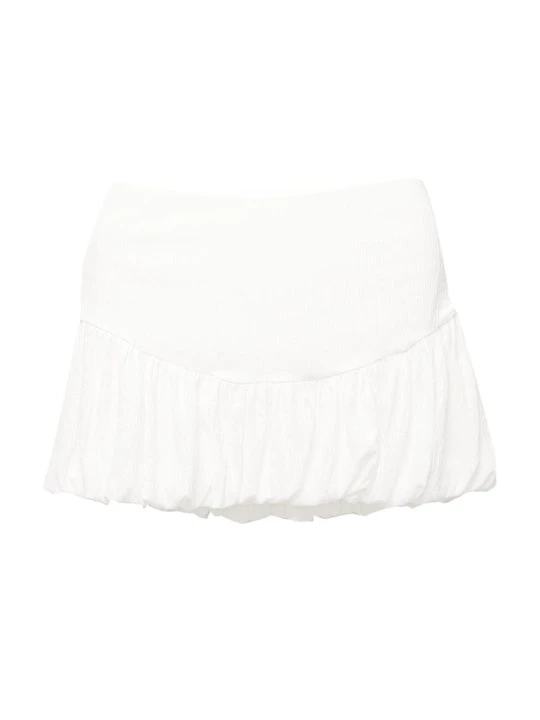 Zdjęcie produktu Spódnica mini PULL&BEAR biały