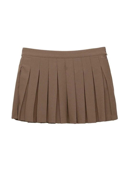 Zdjęcie produktu Spódnica mini PULL&BEAR brązowy