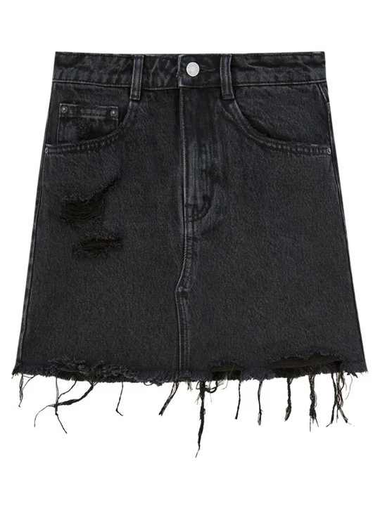 Zdjęcie produktu Spódnica mini PULL&BEAR czarny