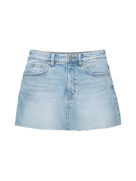 Zdjęcie produktu Spódnica mini PULL&BEAR niebieski denim